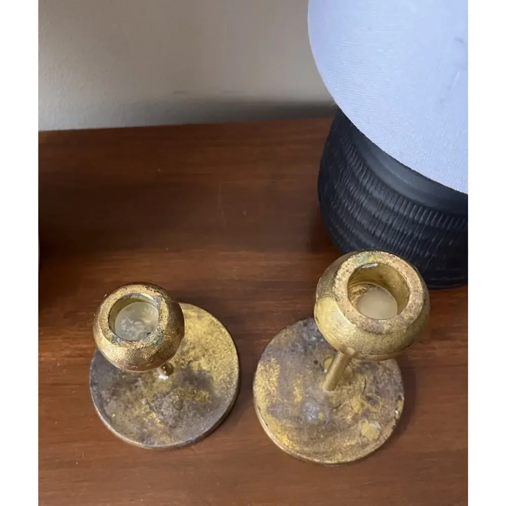 West Elm gold metal